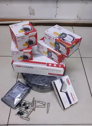 Hikvision 4 Camera ColorVu CCTV Kit - Full Color Night Vision