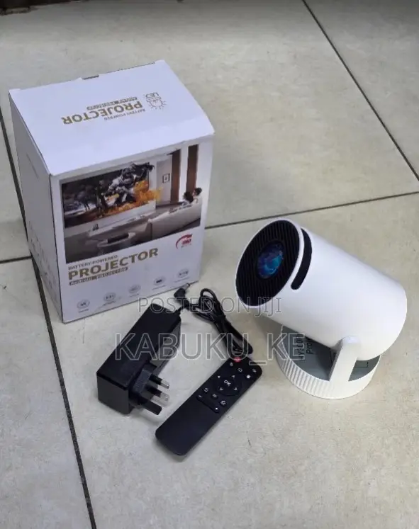 Rechargeable HY300 Mini Android Projector with WiFi & Bluetooth - 1