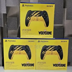 PS5 DualSense Wireless Controller - Marvel's Wolverine Yellow