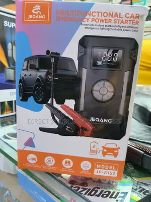 Multifunctional Car Jump Starter with Smart Tyre Inflator