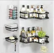 5 Pcs Bathroom Storage Racks - 4