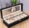 Luxury 6-Slot Watch Organizer Box | Scratch Protection - 2