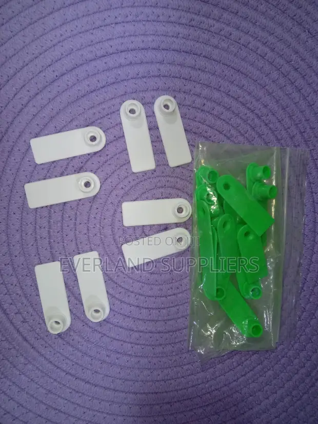 Clear Number Ear Tags - 1