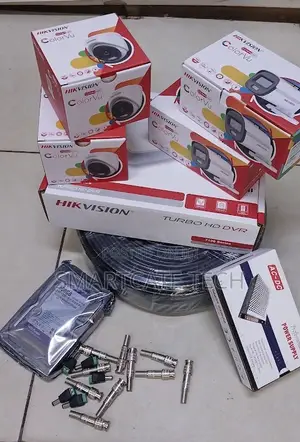 Hikvision 4CH DVR Security Kit with ColorVu Cameras