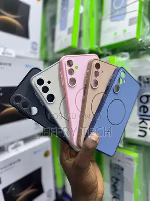 Matte Silicone MagSafe Case for Samsung Galaxy S24