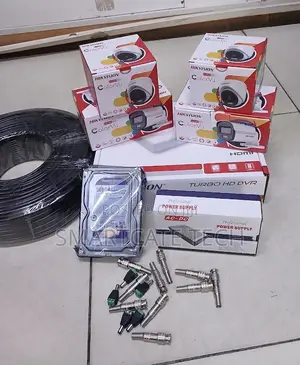 Hikvision 4CH DVR Camera Kit with ColorVu Night Vision