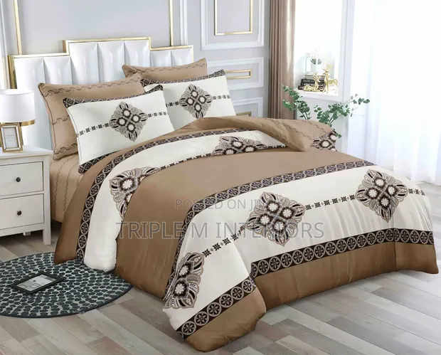 6x7 Double Sided Duvet Set - Heavy Cotton - 1