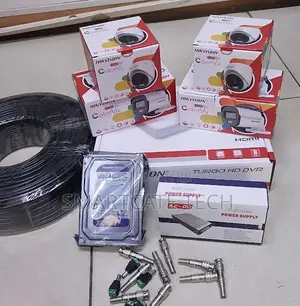 Hikvision 4CH CCTV Kit with 4 ColorVu Cameras & Night Vision