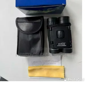 Compact 40x22 Binoculars with Case
