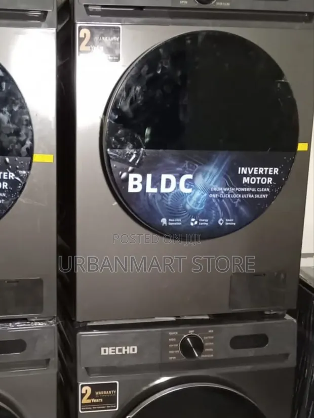 Decho 10kg Front Loading Washing Machine - 1