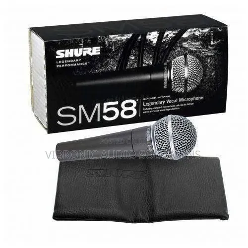 Shure SM58 Dynamic Vocal Microphone - 1