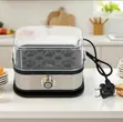 Electric Egg Boiler - 6 Egg Capacity, 200W - 1