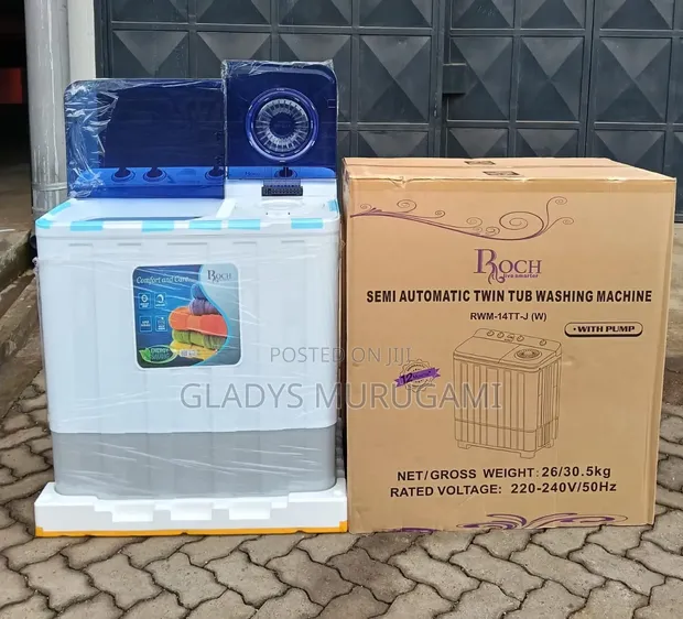ROCH Washing Machine 11kg Twin Tub - 1
