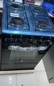 4-Burner Gas Cooker with Electric Oven - 1