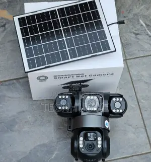 V380 4G Triple Lens PTZ Outdoor Camera with Night Vision