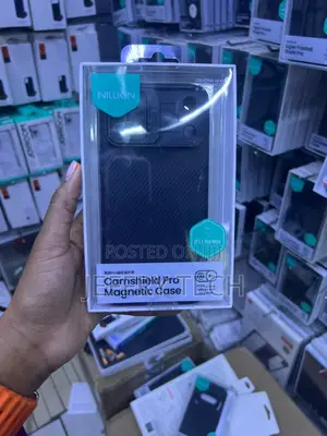 Nillkin CamShield Pro Magnetic Case for iPhone 17 Pro Max - Black