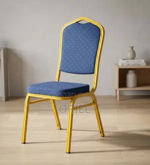 Blue Stackable Conference Chair