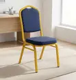 Blue Stackable Conference Chair - 5