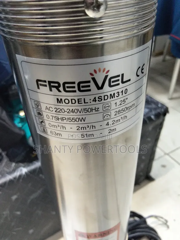 Submersible Water Pump 0.75hp / 550W - 1