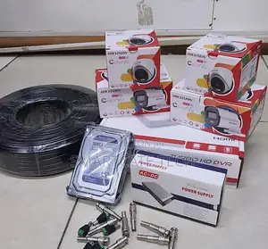Hikvision 4CH CCTV System with 4 ColorVu Night Cameras