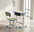 Height Adjustable Modern Kids Study Desk Set - 2