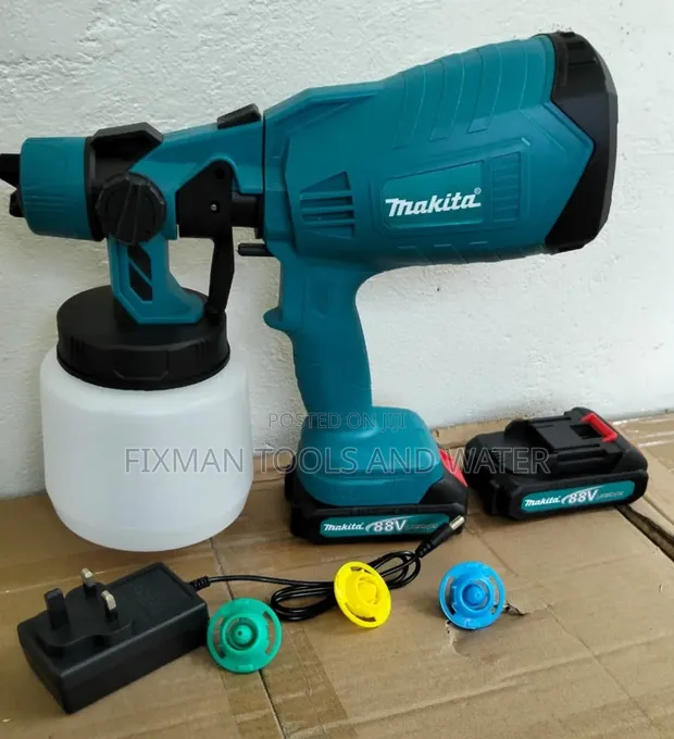 Makita Cordless Spray Gun for Fine Painting (88V) - 1