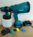 Makita Cordless Spray Gun for Fine Painting (88V) - 1