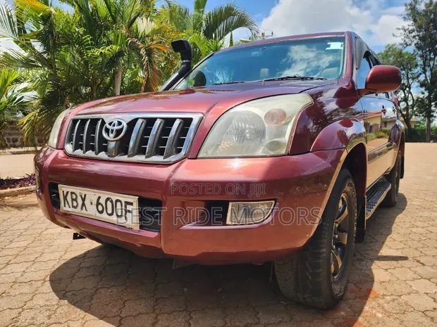 Toyota Land Cruiser Prado 3.0 D-4D 2007 Burgundy - 1