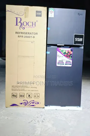 Roch 197L No Frost Double Door Refrigerator