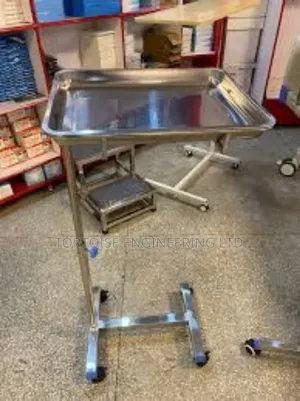 Stainless Steel Mayo Trolley - Brand New