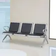 Heavy Duty 3-Link Padded Office Waiting Bench - 3