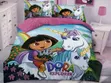 Barbie Cartoon Print Duvet Set - 2