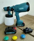 Makita Multipurpose Cordless Spray Gun (88V) - 2 Batteries + 3 Nozzles - 2