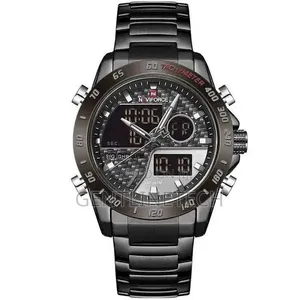 Naviforce NF9171 Black Analog-Digital Watch