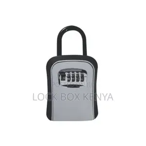 Aluminum Alloy Key Storage Lock Box - 4-Digit Combination