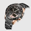 Naviforce 9171 Gold & Black Watch - 1