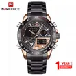 Naviforce 9171 Gold & Black Watch - 2