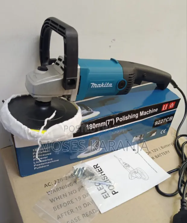 Makita 9227CB 180mm Polisher yenye Variable Speed - 1