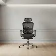Executive Orthopedic Office Chair with Foldable Footrest - 4