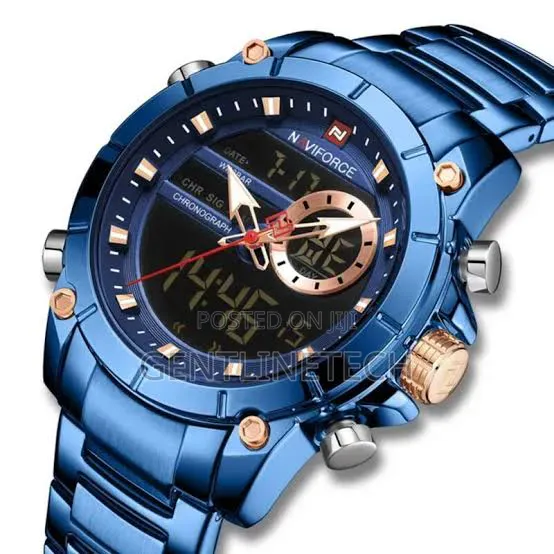 Naviforce NF9163 Blue Men's Watch - 1