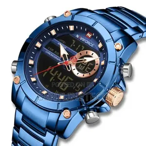 Naviforce NF9163 Blue Men's Watch