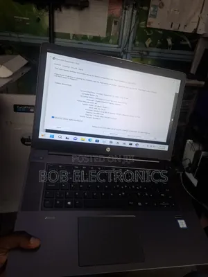 HP ZBook Studio G3 Laptop - Intel Core i7, 8GB RAM, 256GB SSD