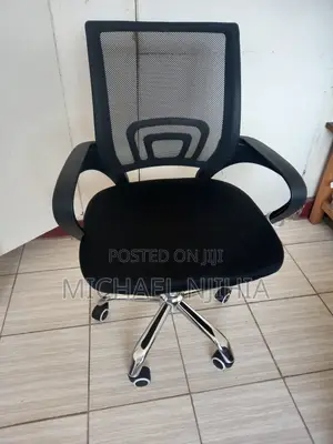 Used Office Chair with Comfortable Backrest