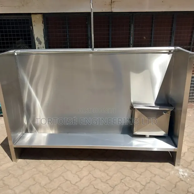 Stainless Steel Urinal Unit - 1800mm Long - 1