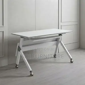 120cm White Modern Foldable Meeting Table