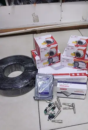 Hikvision 4CH DVR CCTV Security Kit with ColorVu Cameras