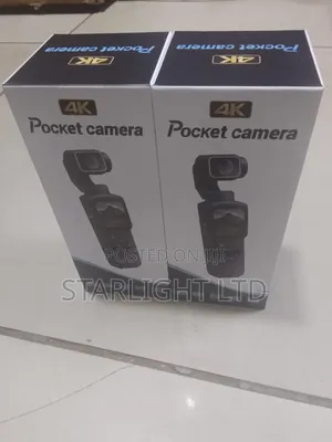 4K Pocket Vlogging Camera - Brand New