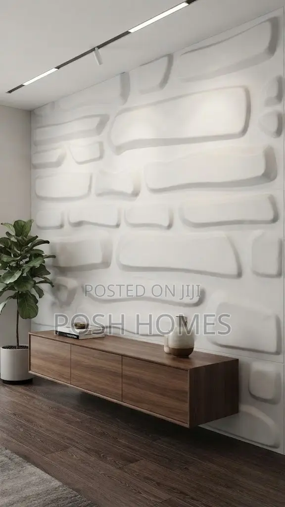 Embossed Interior Wall Panels - Contemporary Elegance - 1