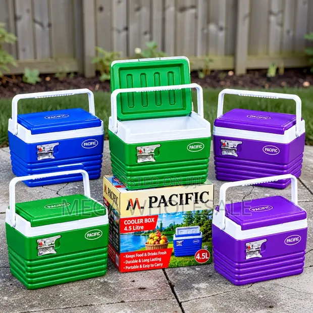 Reusable 4.5L Portable Cooler Box Ice Box - 1