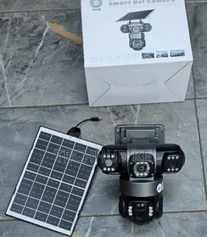 V380Pro 6MP Triple Lens 4G PTZ Smart Camera (AC Powered)